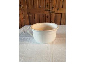 Vintage, W. Wacol Porcelain / China, Plain White Bowl, Made in England