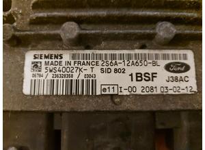 TESTED WORKING FORD FIESTA / FUSION ENGINE ECU 5WS40027K-T 2S6A-12A650-BL 1BSF