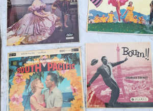 4 Collectable Musical L.P's