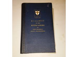 1946 first edition El Alamein to the River Sangro by field-marshal Montgomery