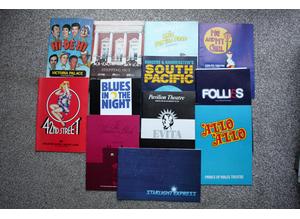 12 Mixed Theatre Programmes. Can be posted.