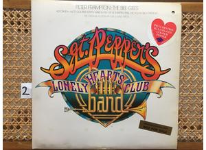 With poster - Sgt. Pepper's Lonely Hearts Club Band Soundtrack - Vinyl LP Demonstration copy