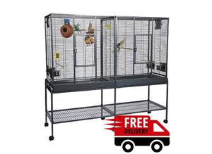 Bargain - Large, Double cage/flight, very spacious and flexible