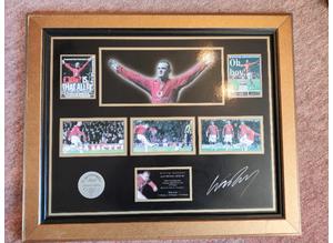 Limited Edition, Commemorative, Signed, Print, Wayne Rooney, Manchester United