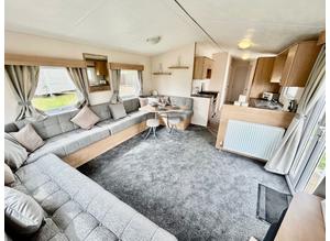 3 Bedroom 8 Berth Static Caravan Sited Private Parking Available PX Tourer Decking Available Rentable Touring