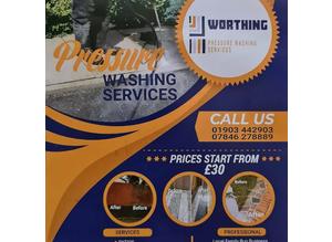 Worthing Pressure Washing Services