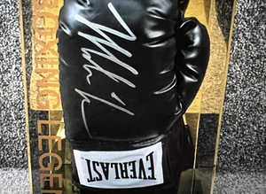 Mike Tyson Signed Glove