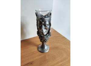2001, Royal Selangor, Lord of the Rings, Pewter, Aragorn Shot Glass/Chess Piece