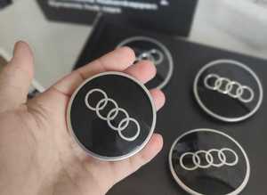 Audi genuine alloy wheel hub caps new in box