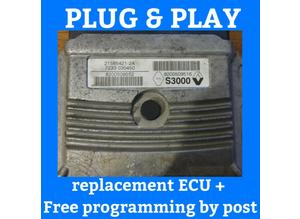 Plug & Play Renault Megane ECU   S3000 + Programming by post