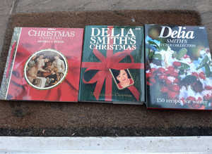 Christmas Cookery Books x 3