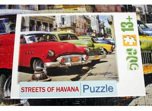 Streets of Havana 500pc jigsaw puzzle