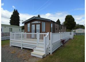 Pre owned 2021 Swift Biarritz Lodge 40ft x 13ft 2 bedroom Static Caravan Holiday Home