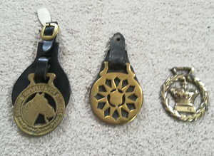 Small Collection Of 3 Different Horse Brasses
