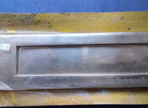 Brand New Heavy Brass Door Letter Plate