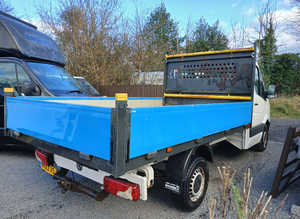 Volkswagen Crafter CR35 TDI 136 MWB Dropside (63 Reg) 2013 Year, 1 Company owner + supplying dealer