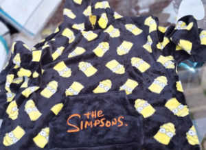 Simpsons Warm Hoody Fleece Top XL