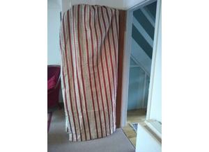 A pair of Heavy  Lined Curtains  82" x 43" Pleated