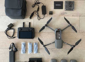 DJI Mavic 2 Pro Bundle  Premium Combo+ Smart Controller + Batteries +more- airframe set+ fly more kit + Polar Pro Filters