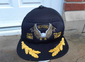 U.S California Police S.W.A.T Team Hat