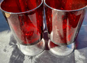 Red Display Glasses X 4
