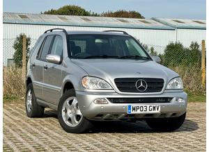 Mercedes M-CLASS, 2003 (03) Silver Estate, Automatic Diesel, 86,689 miles, LONG MOT 7 SEATER RESDY TO GO
