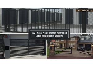 L & J Metal Work: Bespoke Automated Gates Installation in Uxbridge