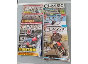 6 Classic Bike Guide Magazines.