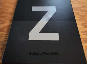 Phantom Black 256GB, Unlocked, Samsung Galaxy Z Fold3 (SM-F926U1, Clean ESN)