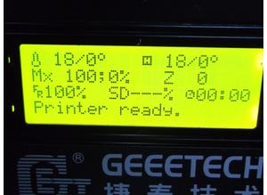 Geeetech A10M  3D Printer