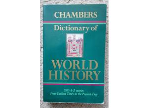 Chambers Dictionary of World History - Reference Book