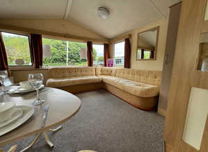 Cheap static caravan for sale at sand le mere holiday park with free site fees until 2026