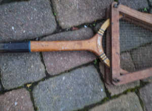 Vintage Wooden Slazenger Tennis Racket