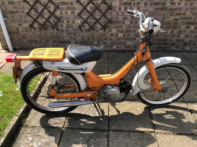 Old honda deals moped