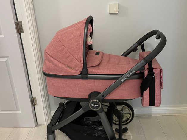 Pink oyster pram online