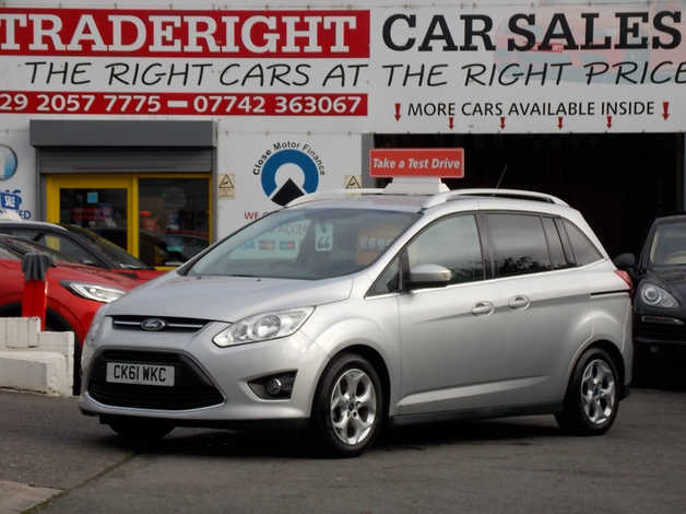 11 61 Ford Grand C Max 1 6 Zetec 7 Seater Finished In Moonlight Silver Metallic 28 293 Miles In Cardiff Cardiff Freeads