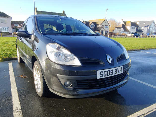 Renault Clio 09 09 Black Hatchback Manual Petrol 91 000 Miles In Great Yarmouth Norfolk Freeads