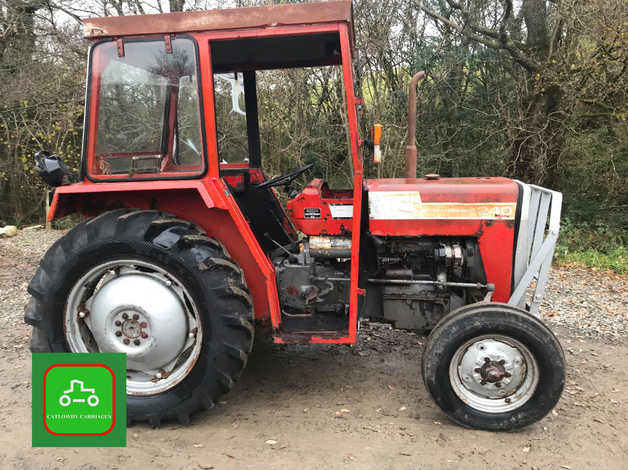 Massey Ferguson 240 All Working Tractor Full Cab See Video Can Deliver ...