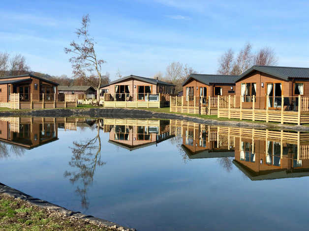 Waterfront Lakeview Property Lodge Log Cabin | in Carnforth, Lancashire ...