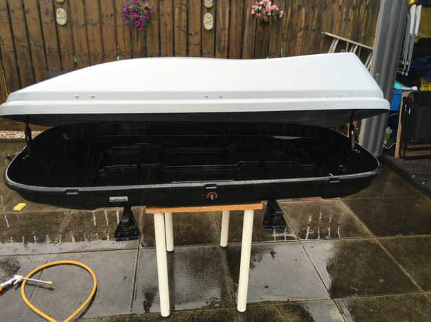 Halfords 580l outlet roof box