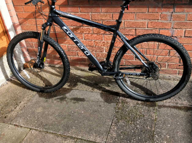 carrera vengeance mountain bike black