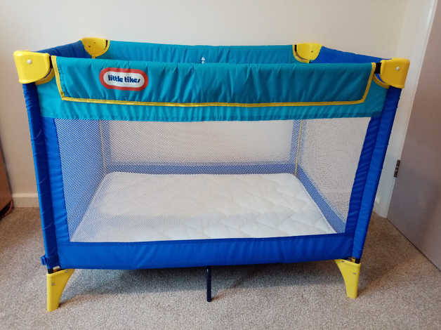 Little Tikes Travel Cot in Abingdon Oxfordshire Freeads