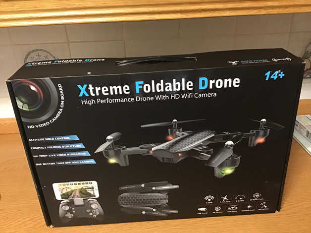 xtreme foldable drone