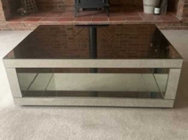 Next mirrored store coffee table