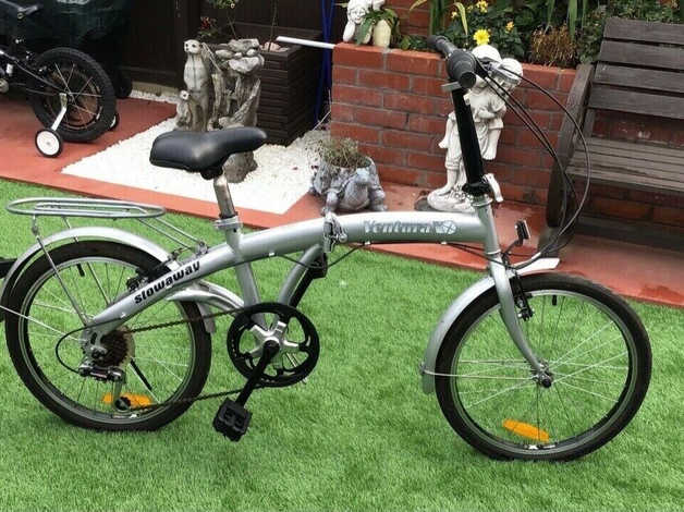 Ventura stowaway shop folding bike