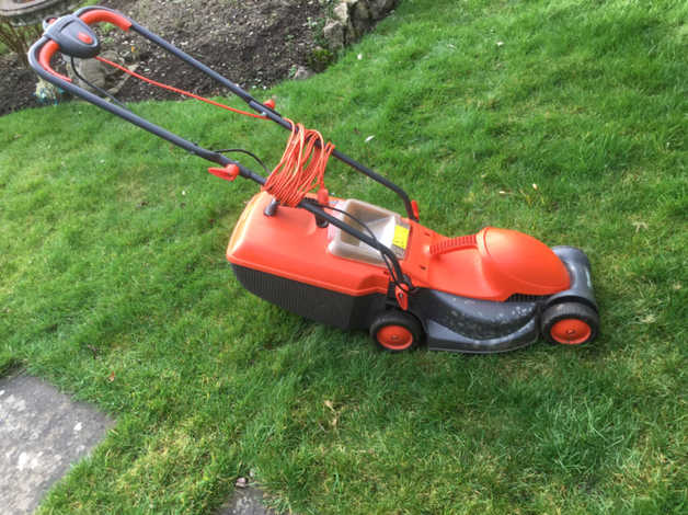 Flymo visimo rotary outlet lawnmower