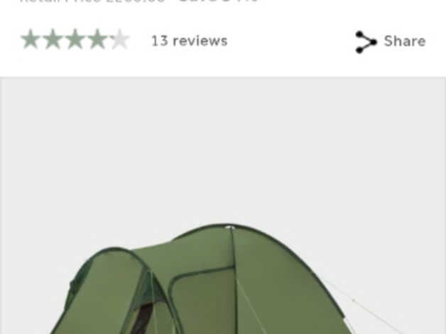 Eurohike avon tent hotsell