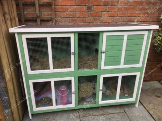 Pets at home rabbit hotsell hutch cover