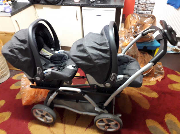 mamas and papas duette double buggy