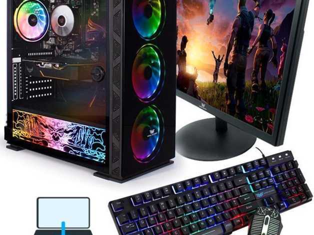 I7 Gaming Computer Setup Pc Bundle Plays Fortnite, Cod, Minecraft 